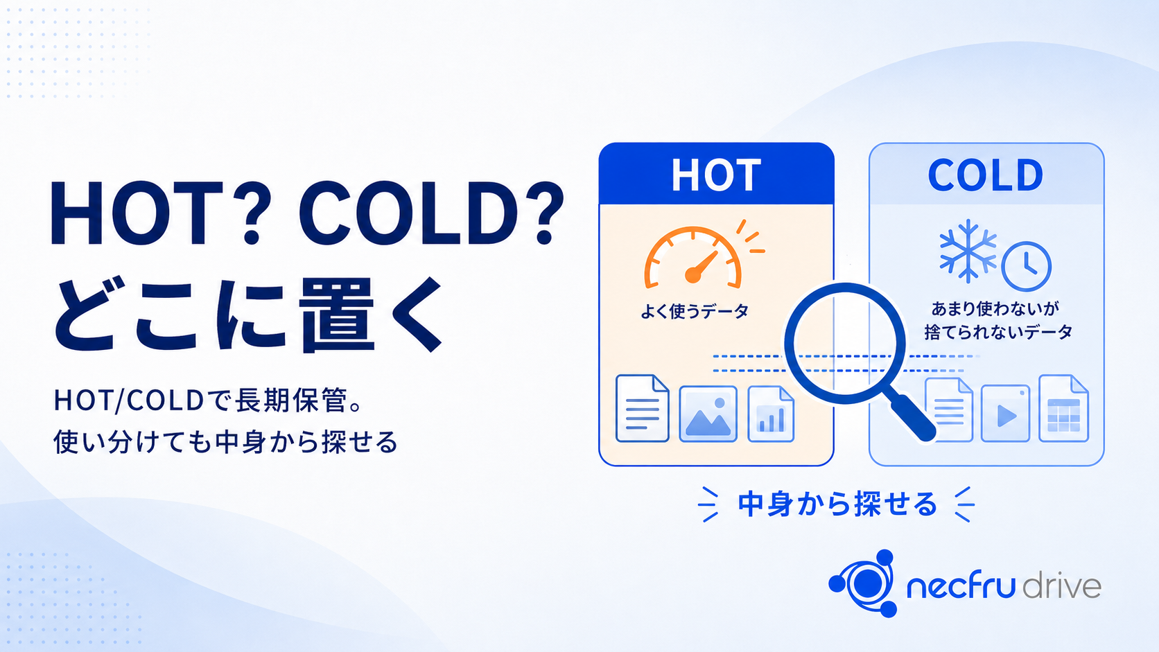 HOT？COLD？どこに置く